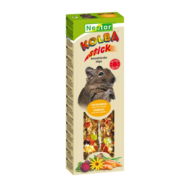 Kolba Premium dla koszatniczek z topinamburem, nasionami traw i warzywami 