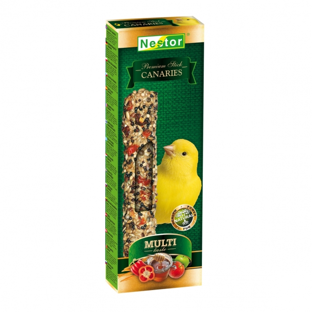 Multi-taste Premium stick for canaries 
