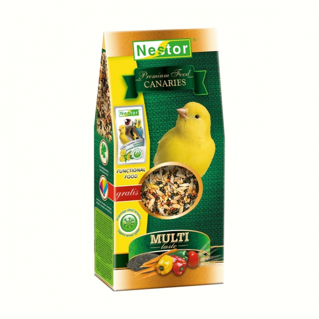 Multi-taste Premium food for canaries 