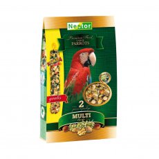 Multi-taste Premium food for big parrots 